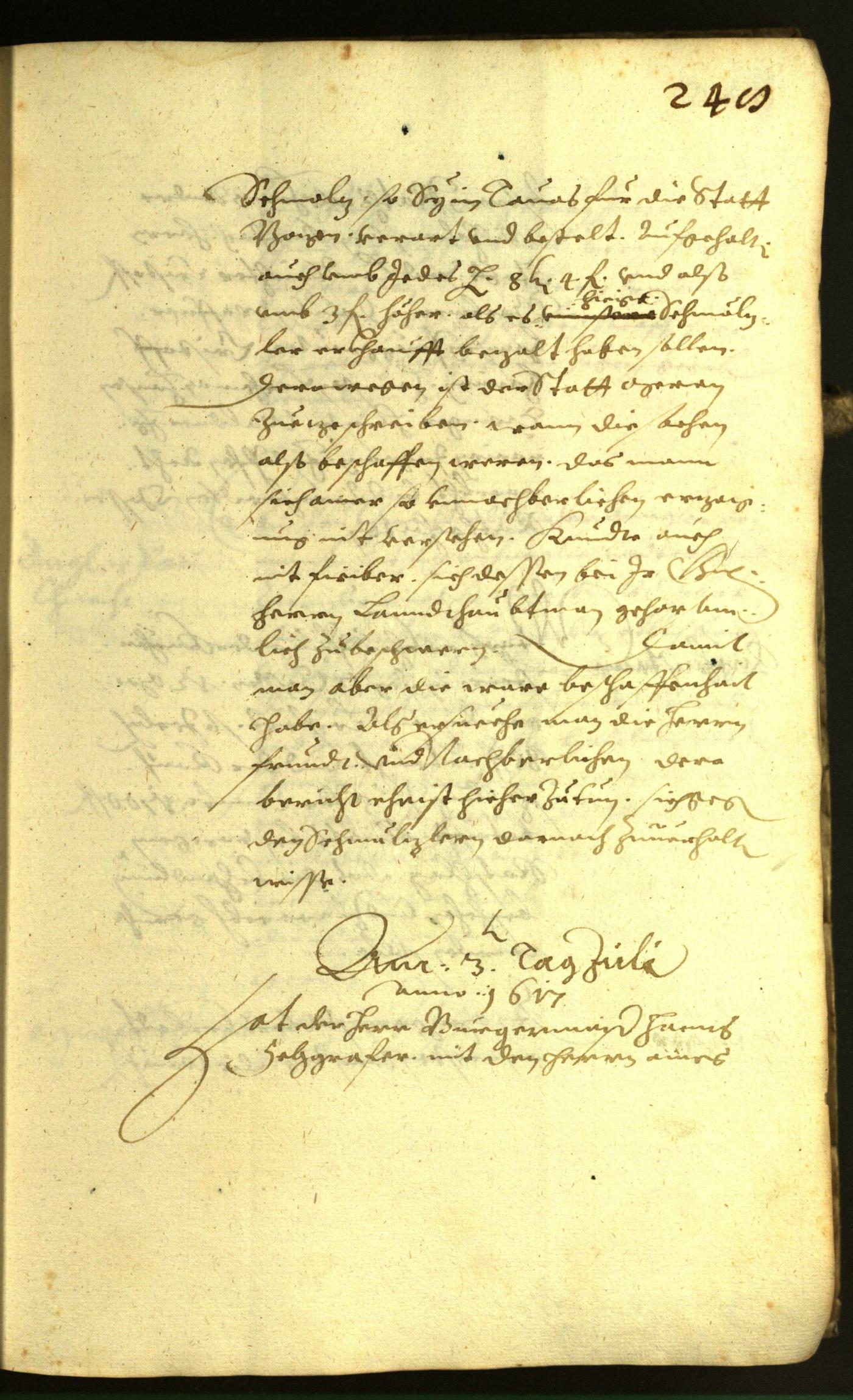 Civic Archives of Bozen-Bolzano - BOhisto Minutes of the council 1617 