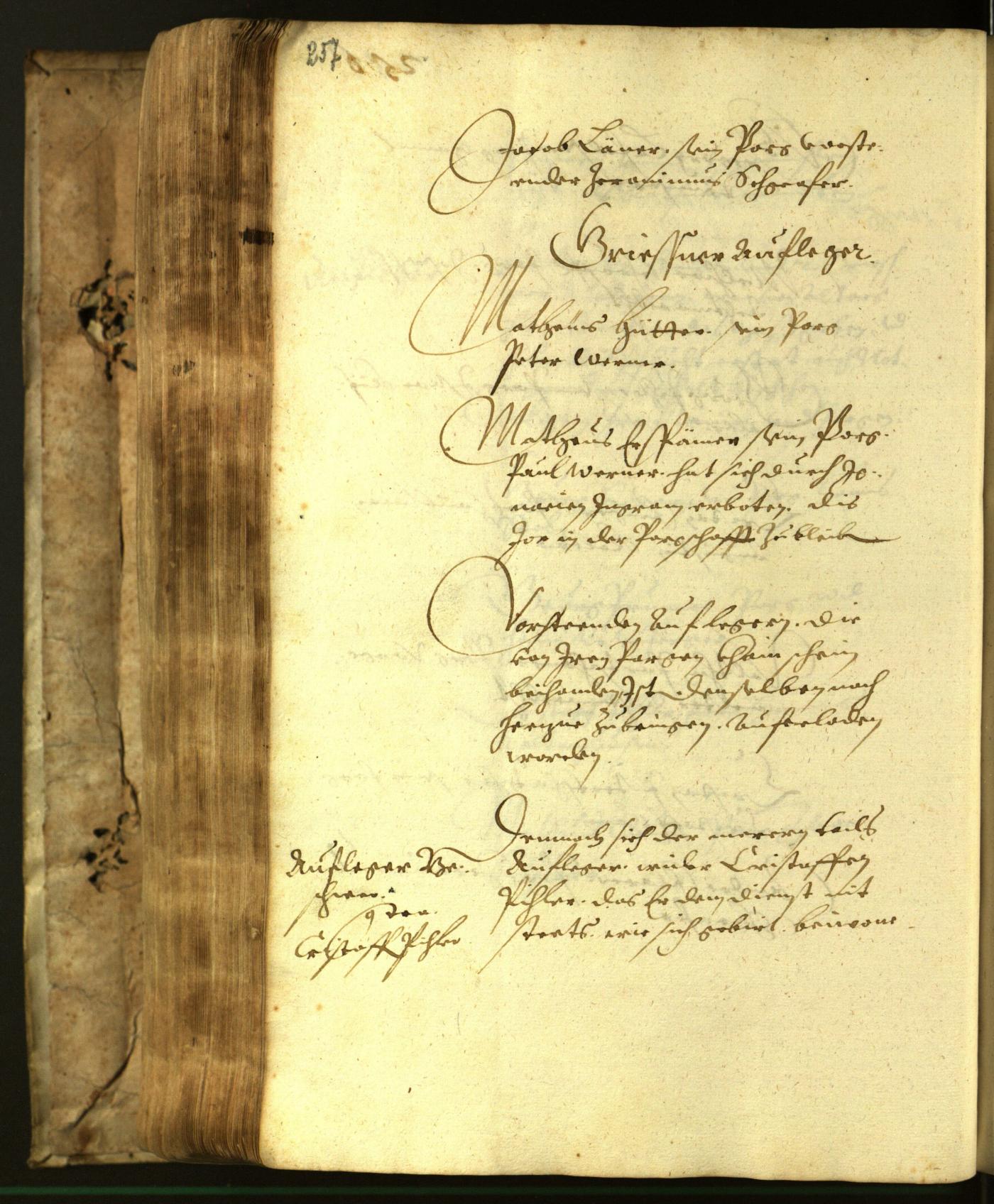 Stadtarchiv Bozen - BOhisto Ratsprotokoll 1617 