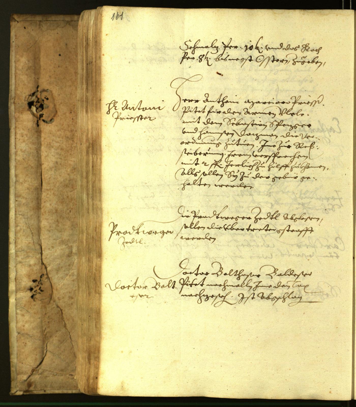 Stadtarchiv Bozen - BOhisto Ratsprotokoll 1617 