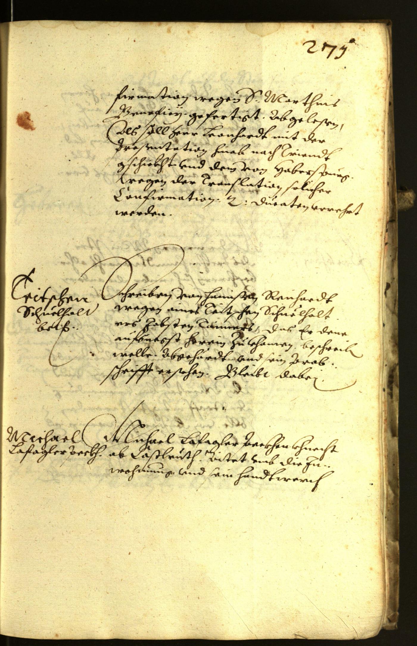 Stadtarchiv Bozen - BOhisto Ratsprotokoll 1617 