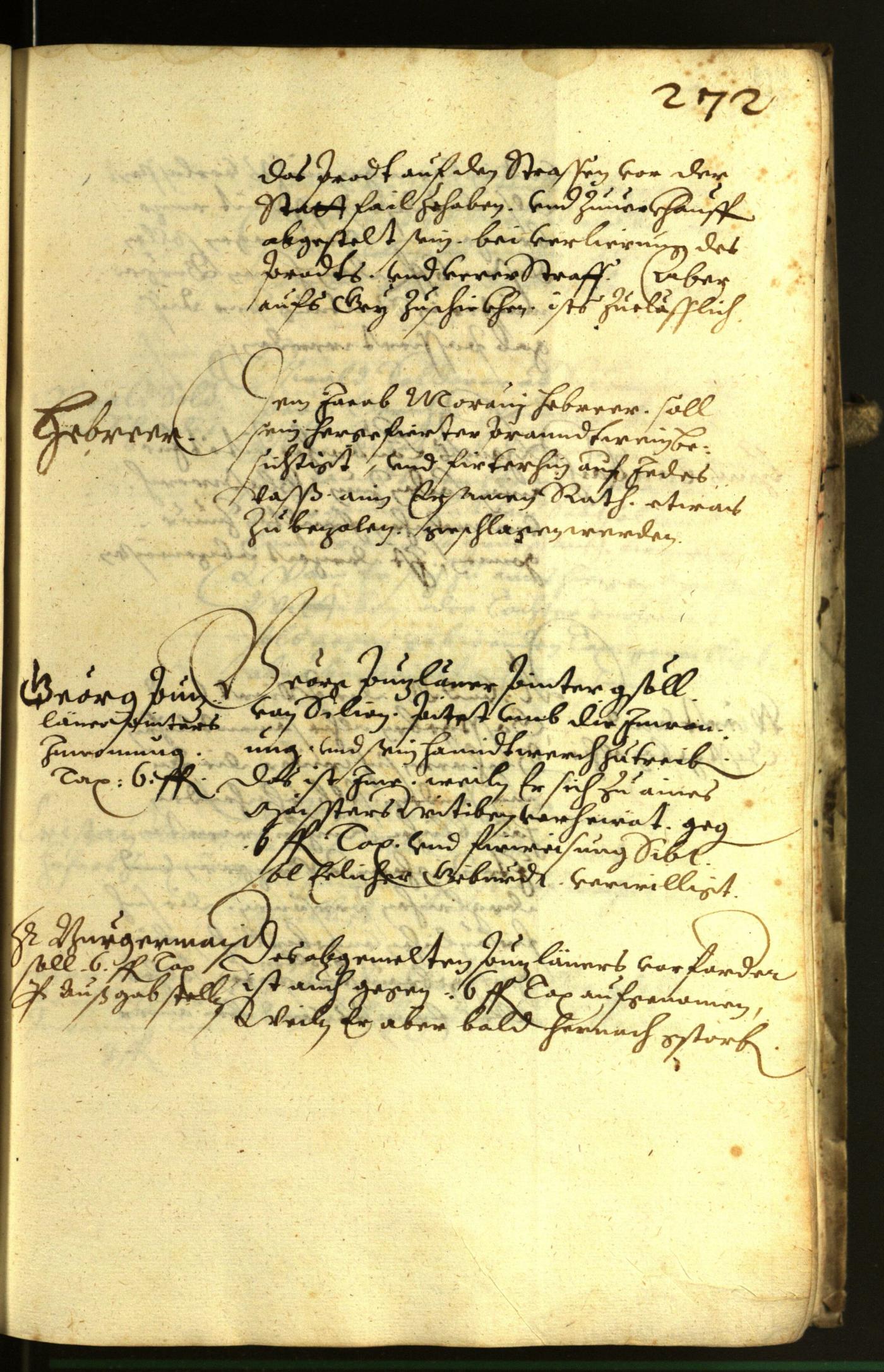 Stadtarchiv Bozen - BOhisto Ratsprotokoll 1617 