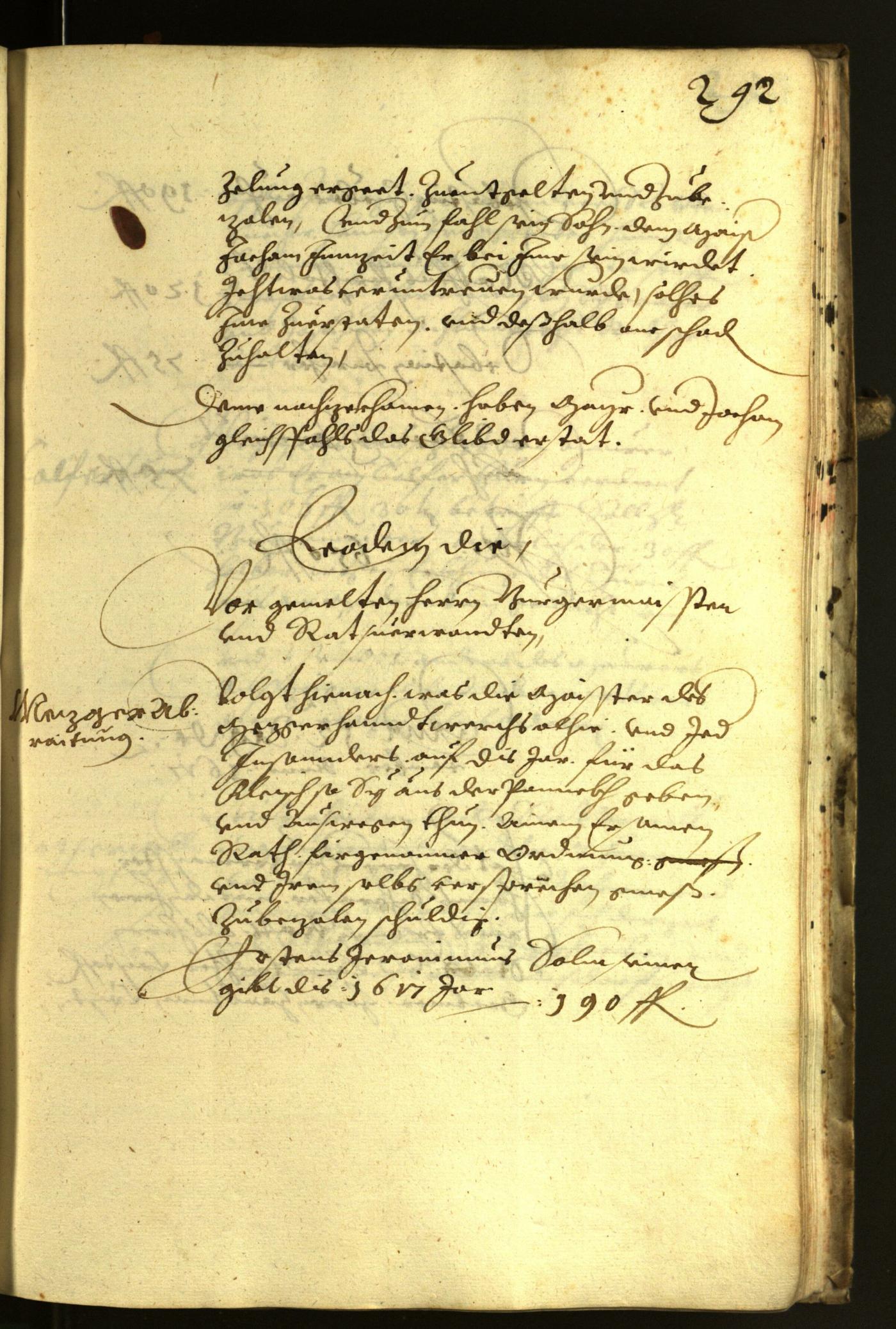 Civic Archives of Bozen-Bolzano - BOhisto Minutes of the council 1617 