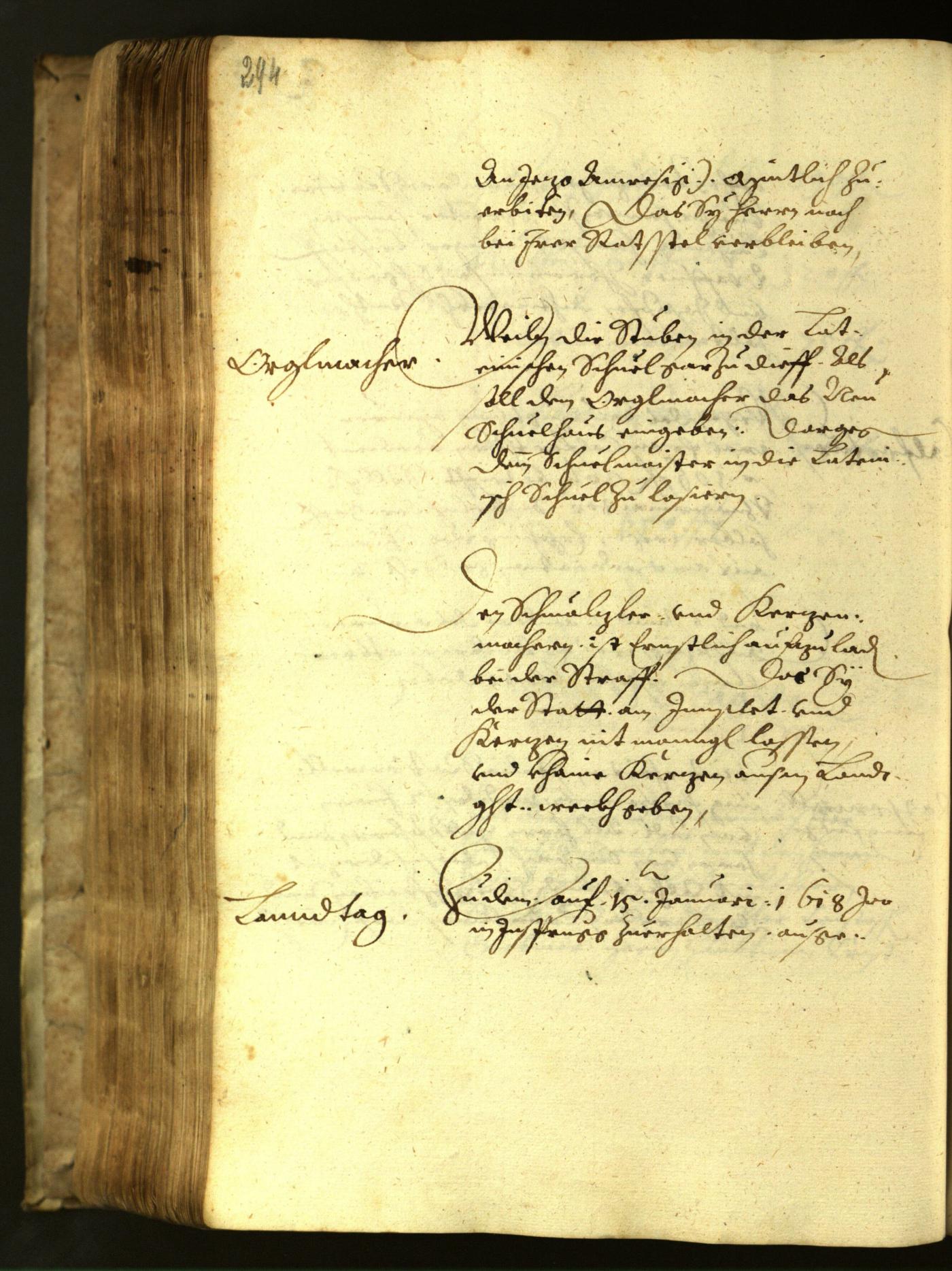 Civic Archives of Bozen-Bolzano - BOhisto Minutes of the council 1617 