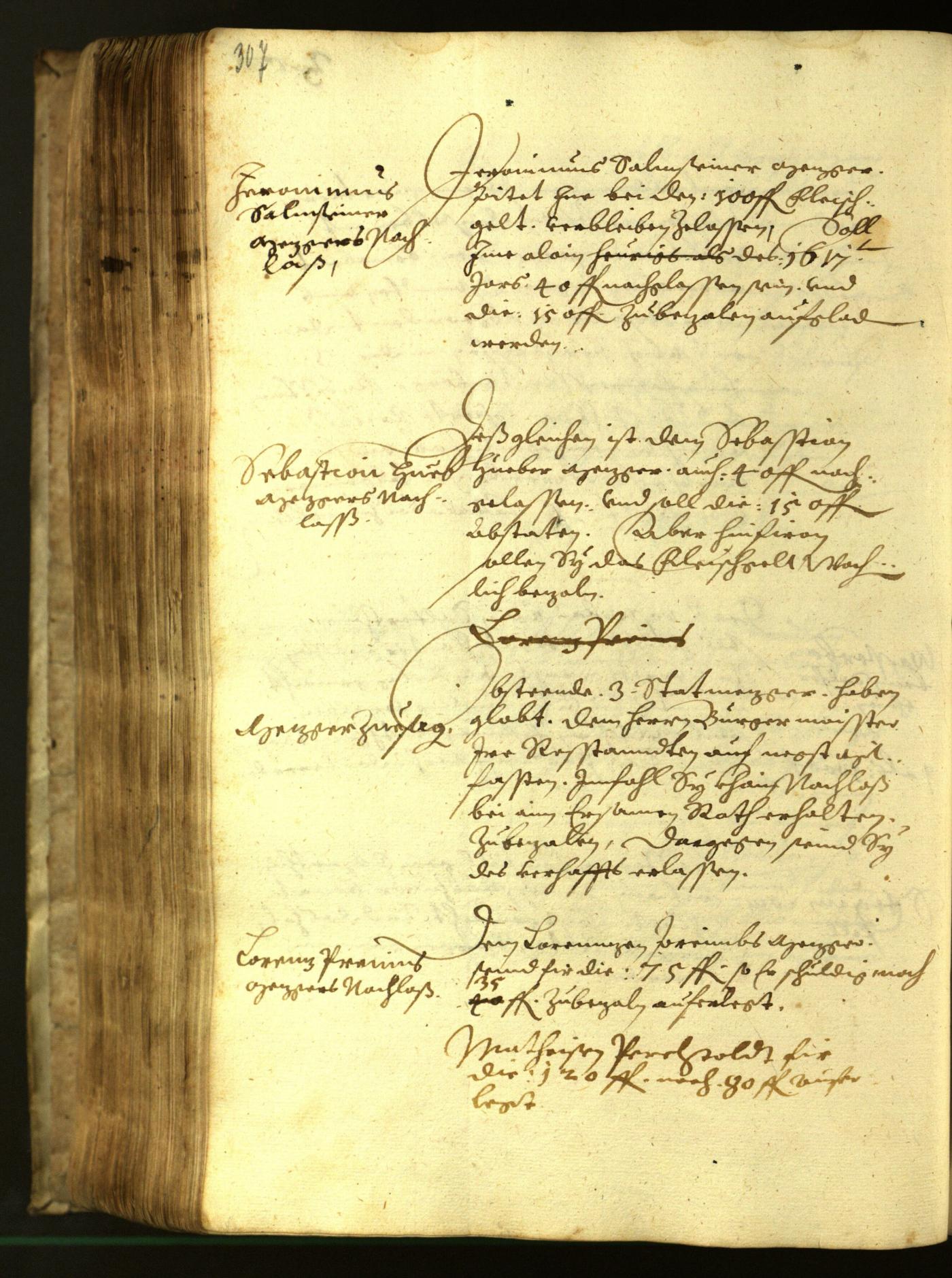 Stadtarchiv Bozen - BOhisto Ratsprotokoll 1617 