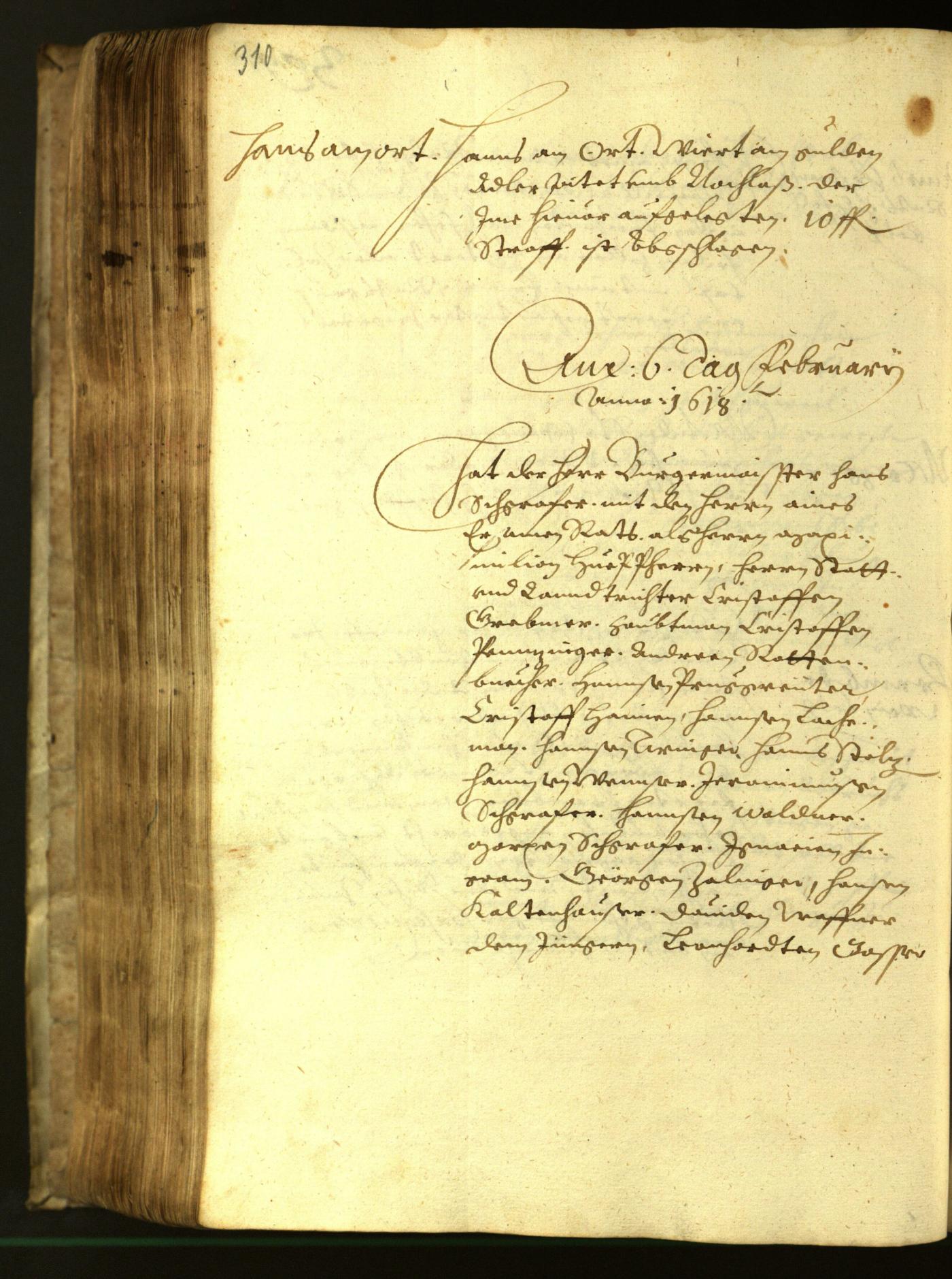 Civic Archives of Bozen-Bolzano - BOhisto Minutes of the council 1617 