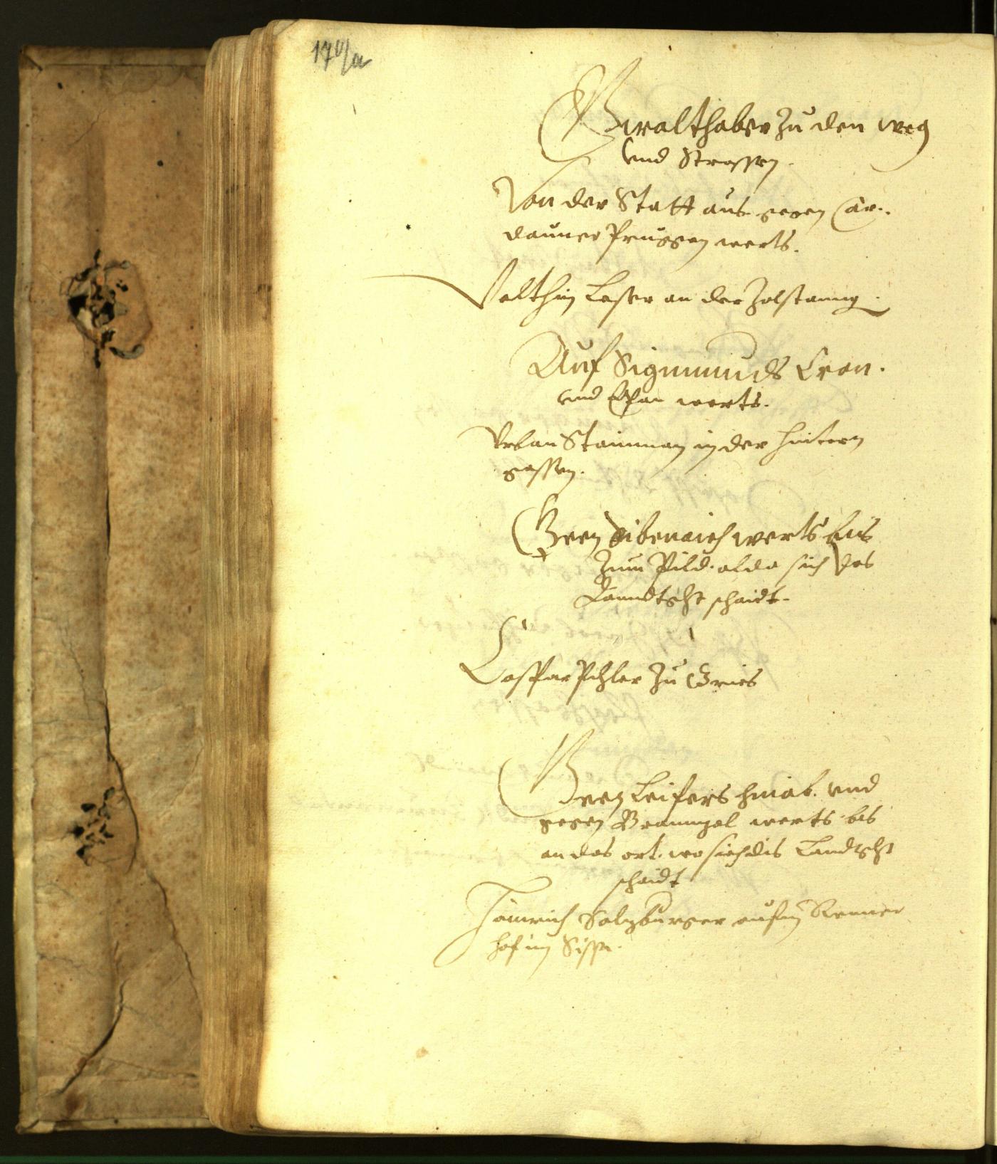 Civic Archives of Bozen-Bolzano - BOhisto Minutes of the council 1617 