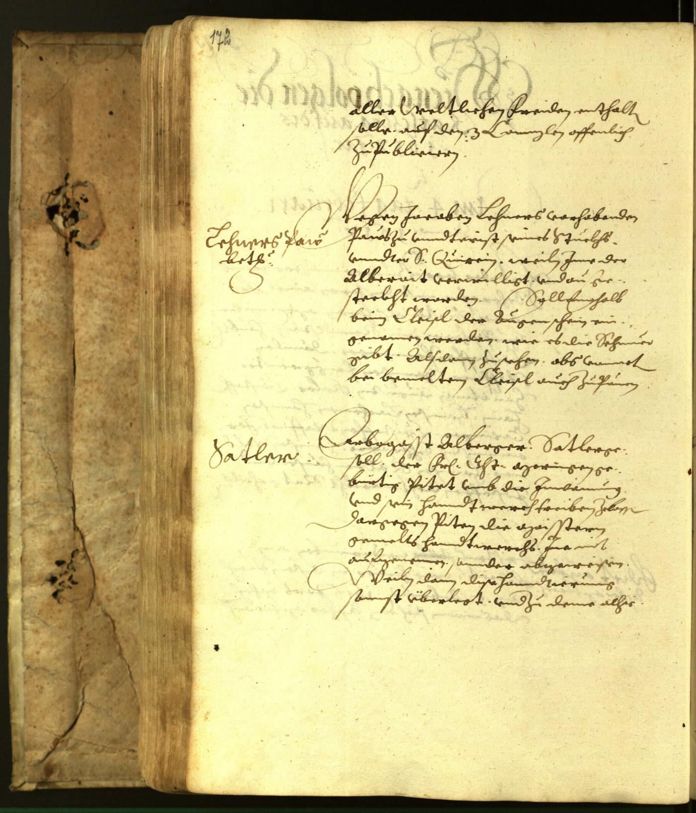 Stadtarchiv Bozen - BOhisto Ratsprotokoll 1617 