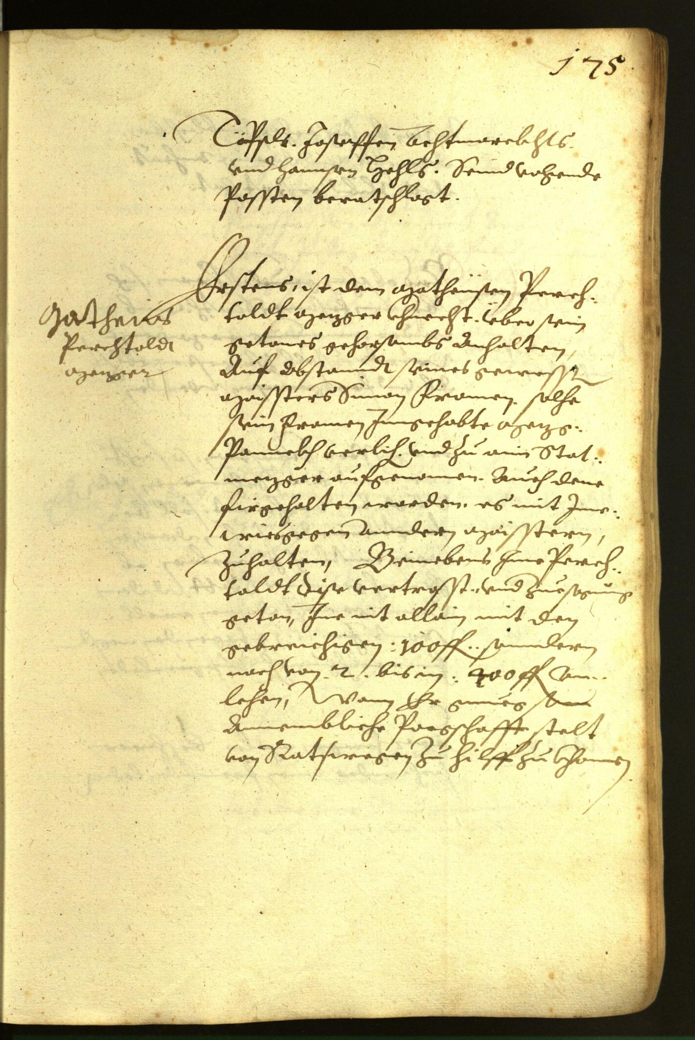 Stadtarchiv Bozen - BOhisto Ratsprotokoll 1617 