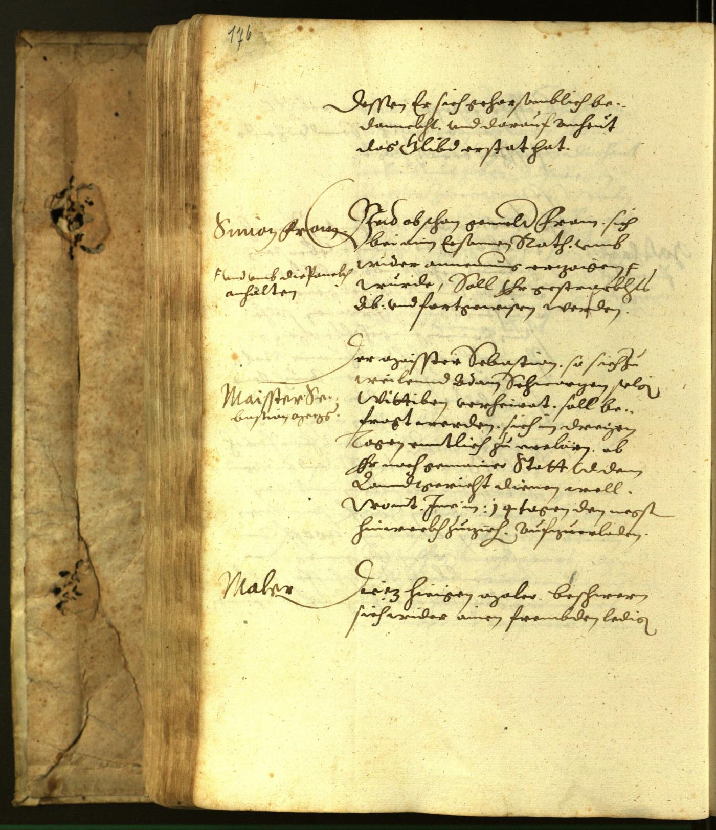 Stadtarchiv Bozen - BOhisto Ratsprotokoll 1617 