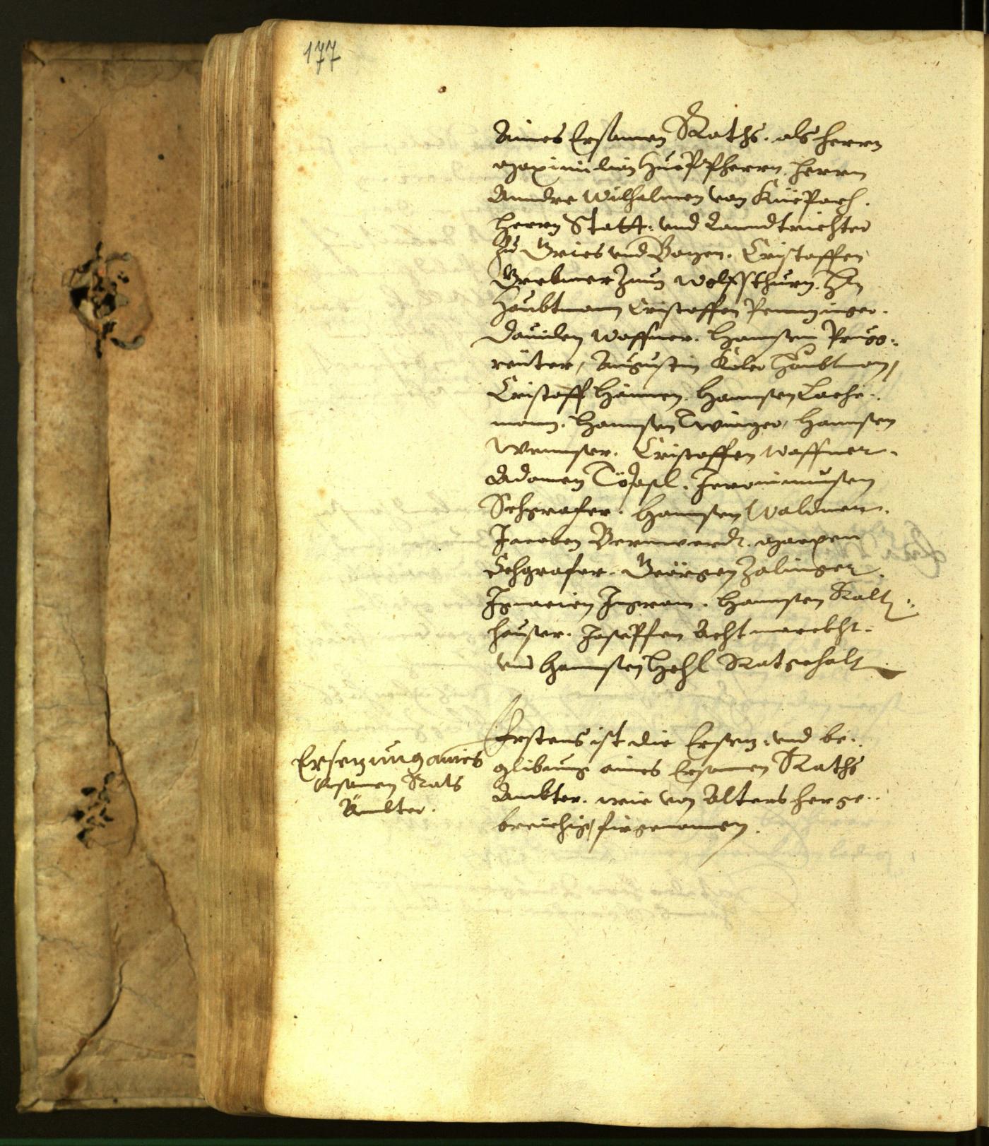 Stadtarchiv Bozen - BOhisto Ratsprotokoll 1617 