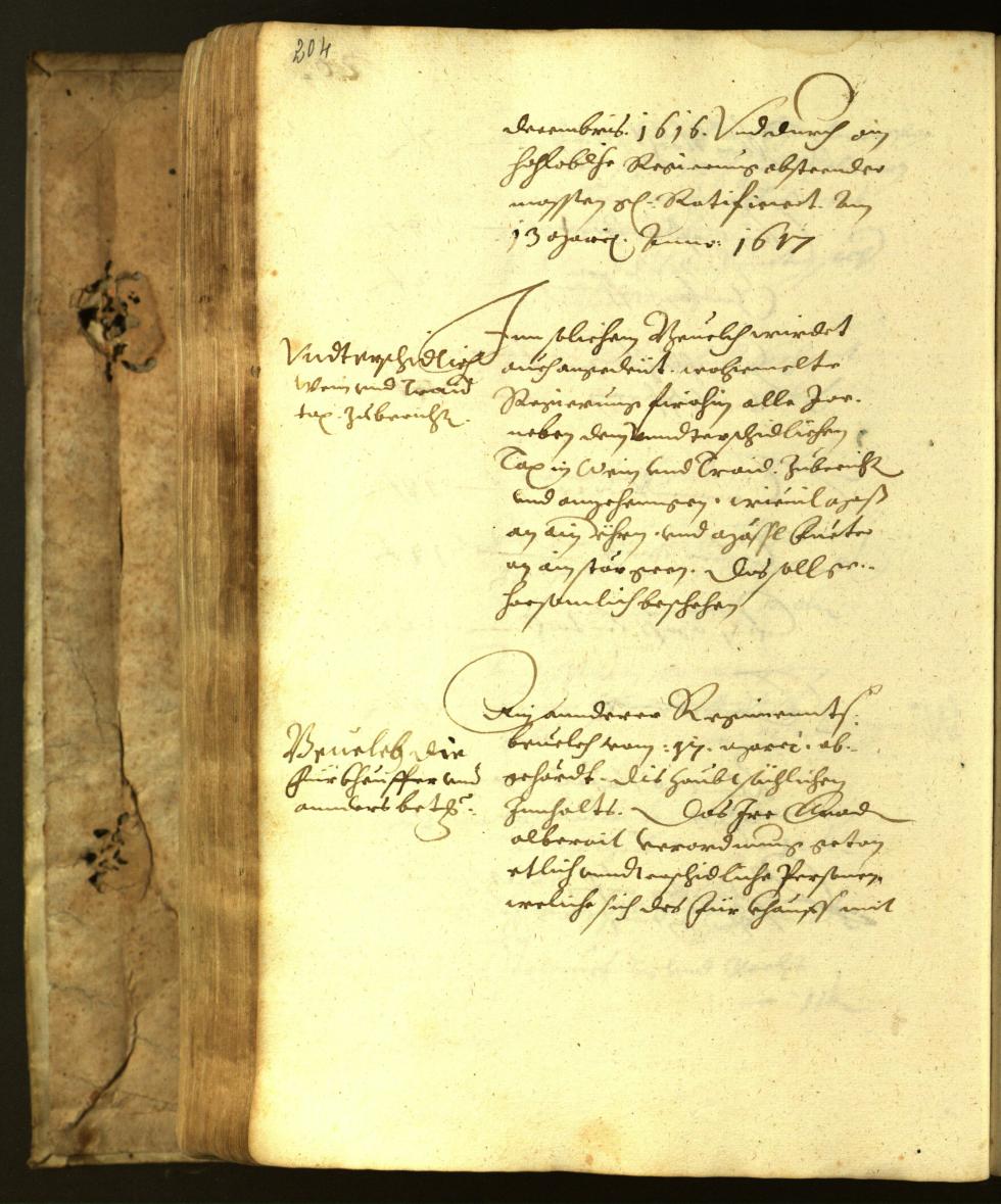 Stadtarchiv Bozen - BOhisto Ratsprotokoll 1617 