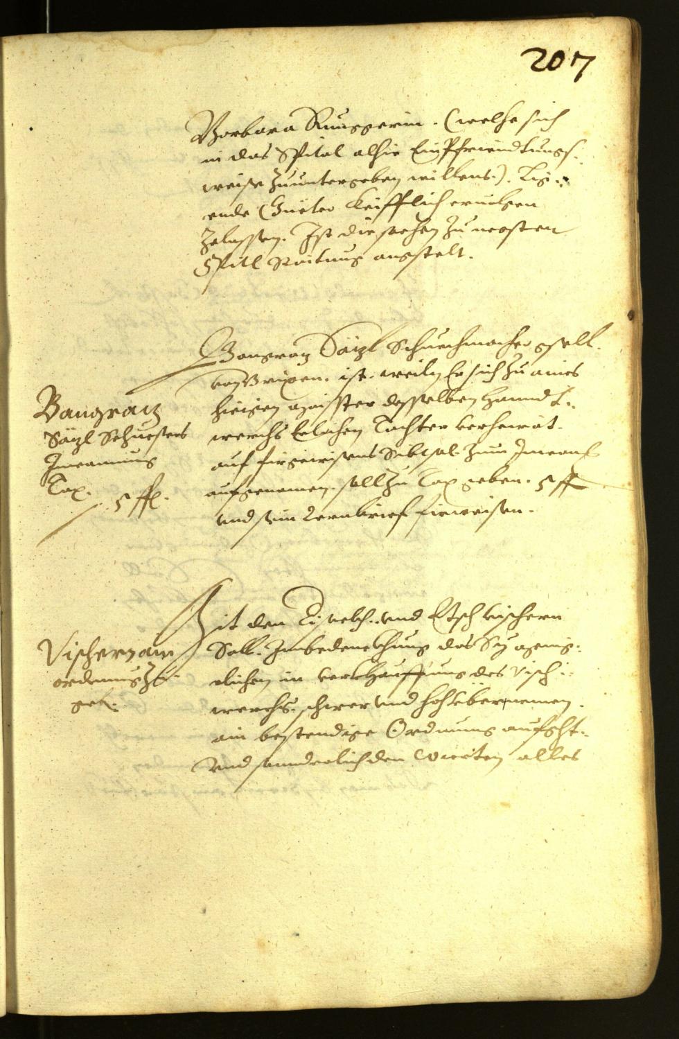 Stadtarchiv Bozen - BOhisto Ratsprotokoll 1617 