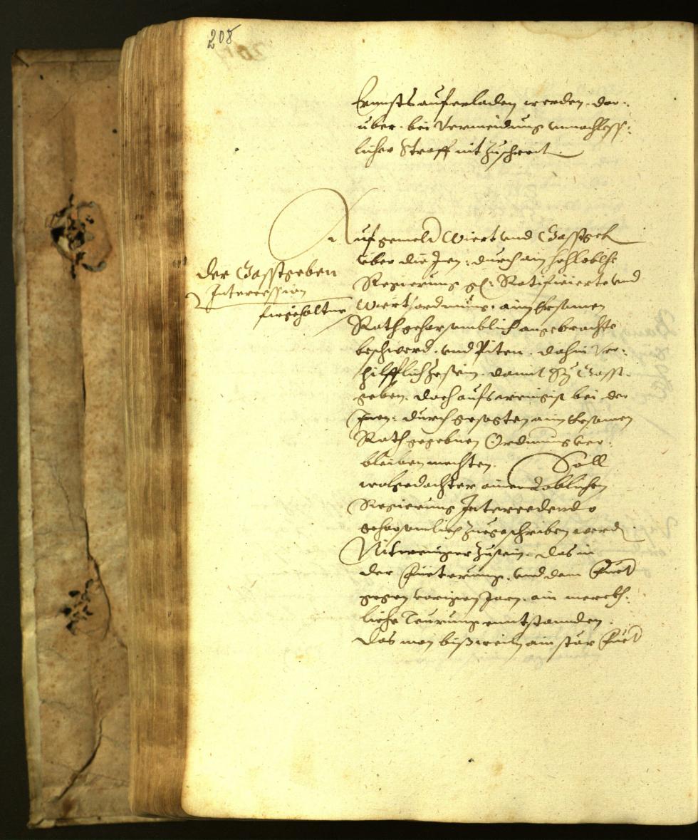 Stadtarchiv Bozen - BOhisto Ratsprotokoll 1617 