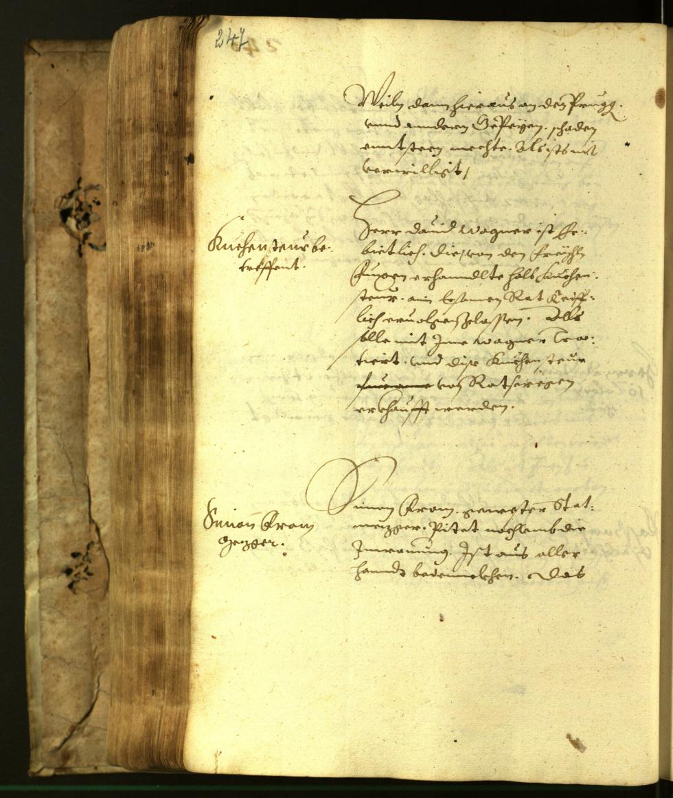 Civic Archives of Bozen-Bolzano - BOhisto Minutes of the council 1617 