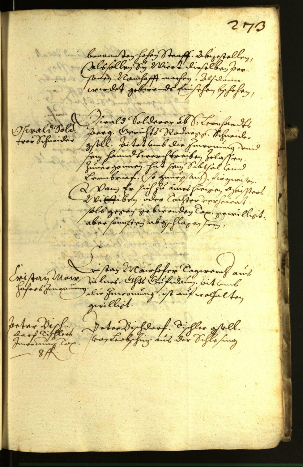 Stadtarchiv Bozen - BOhisto Ratsprotokoll 1617 