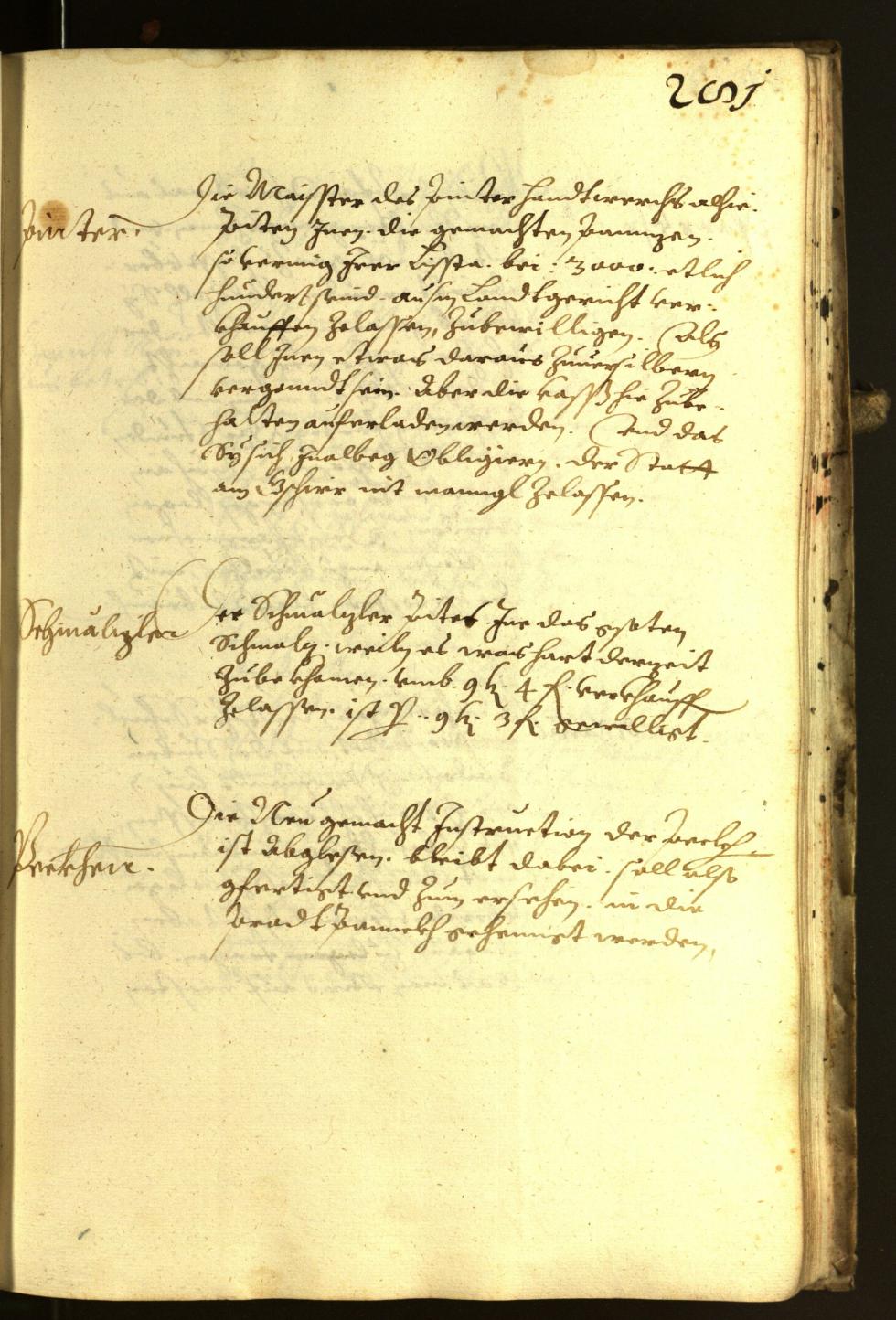 Stadtarchiv Bozen - BOhisto Ratsprotokoll 1617 