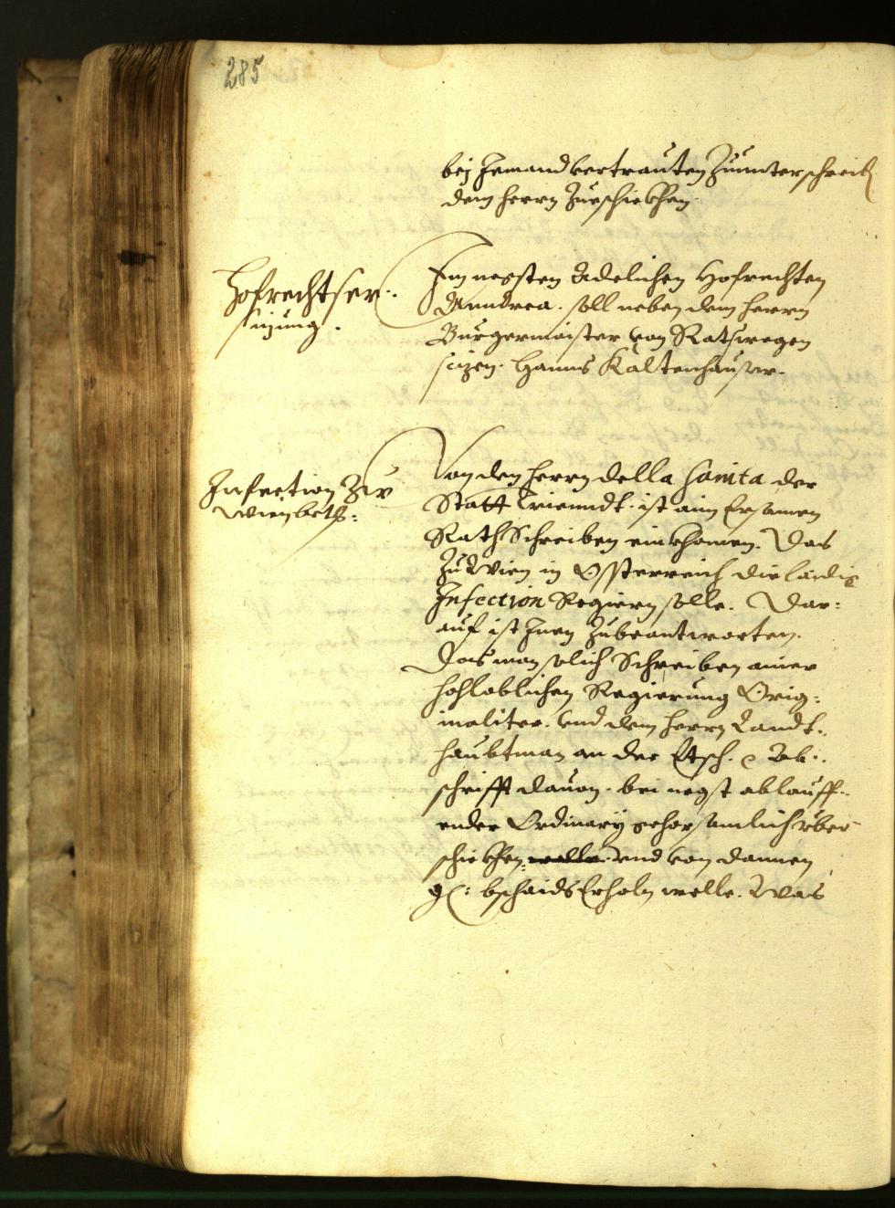 Civic Archives of Bozen-Bolzano - BOhisto Minutes of the council 1617 