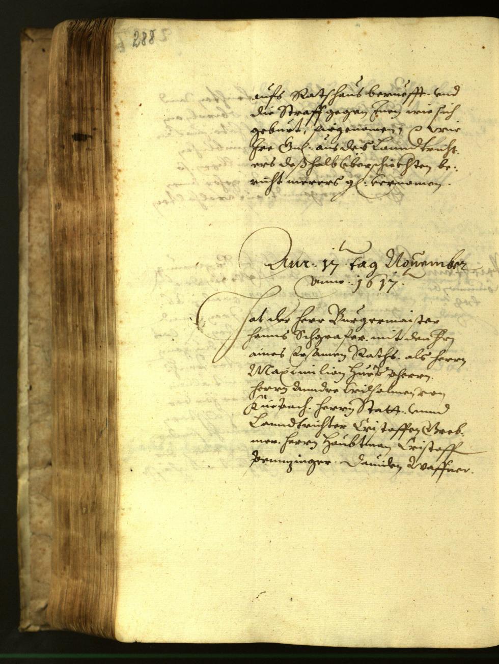 Civic Archives of Bozen-Bolzano - BOhisto Minutes of the council 1617 