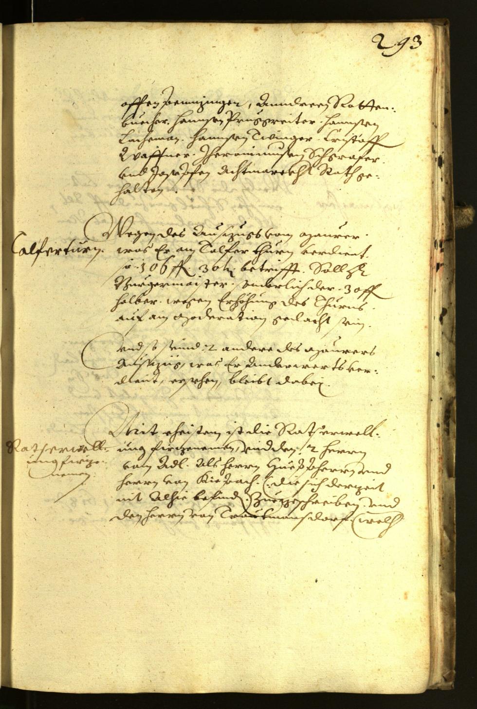 Civic Archives of Bozen-Bolzano - BOhisto Minutes of the council 1617 