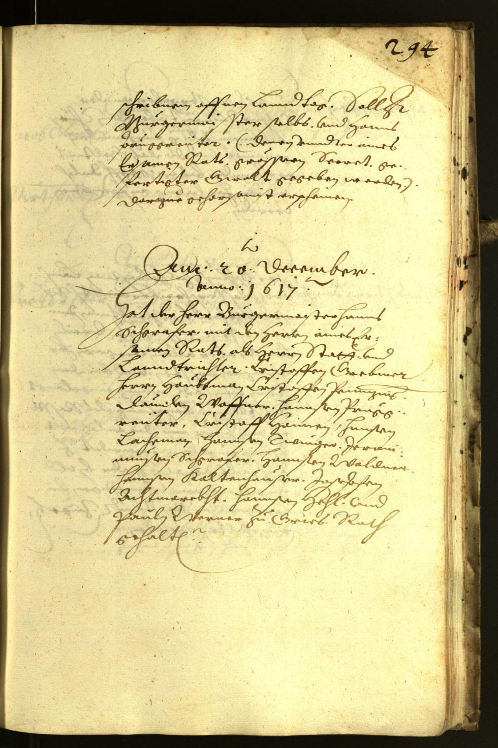 Civic Archives of Bozen-Bolzano - BOhisto Minutes of the council 1617 