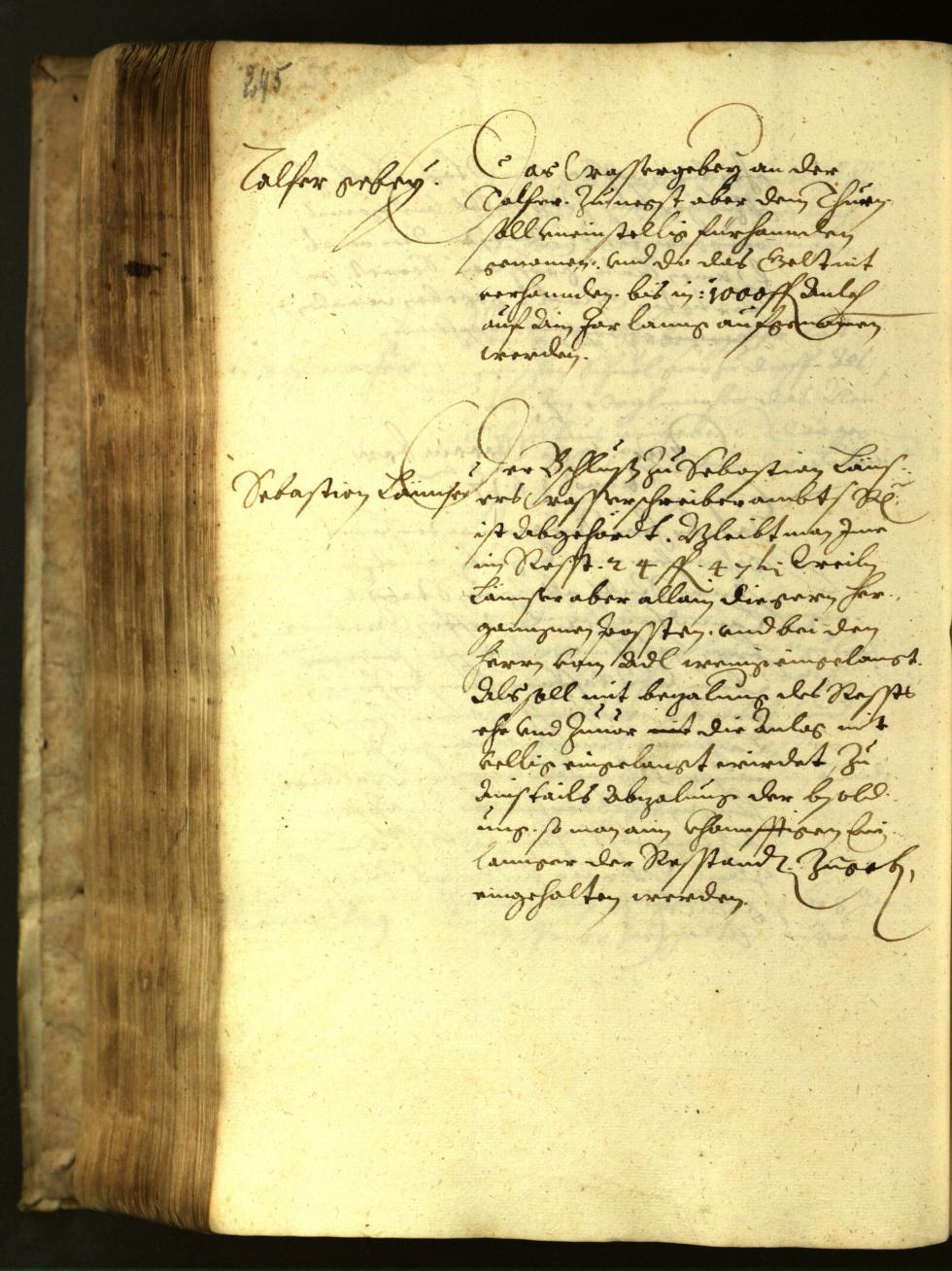 Archivio Storico della Città di Bolzano - BOhisto protocollo consiliare 1617 