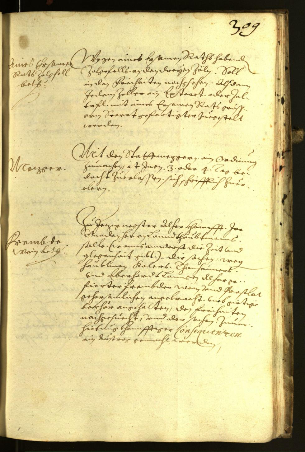 Civic Archives of Bozen-Bolzano - BOhisto Minutes of the council 1617 