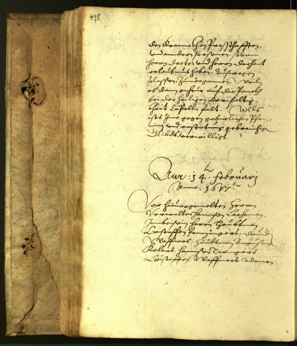 Stadtarchiv Bozen - BOhisto Ratsprotokoll 1617 