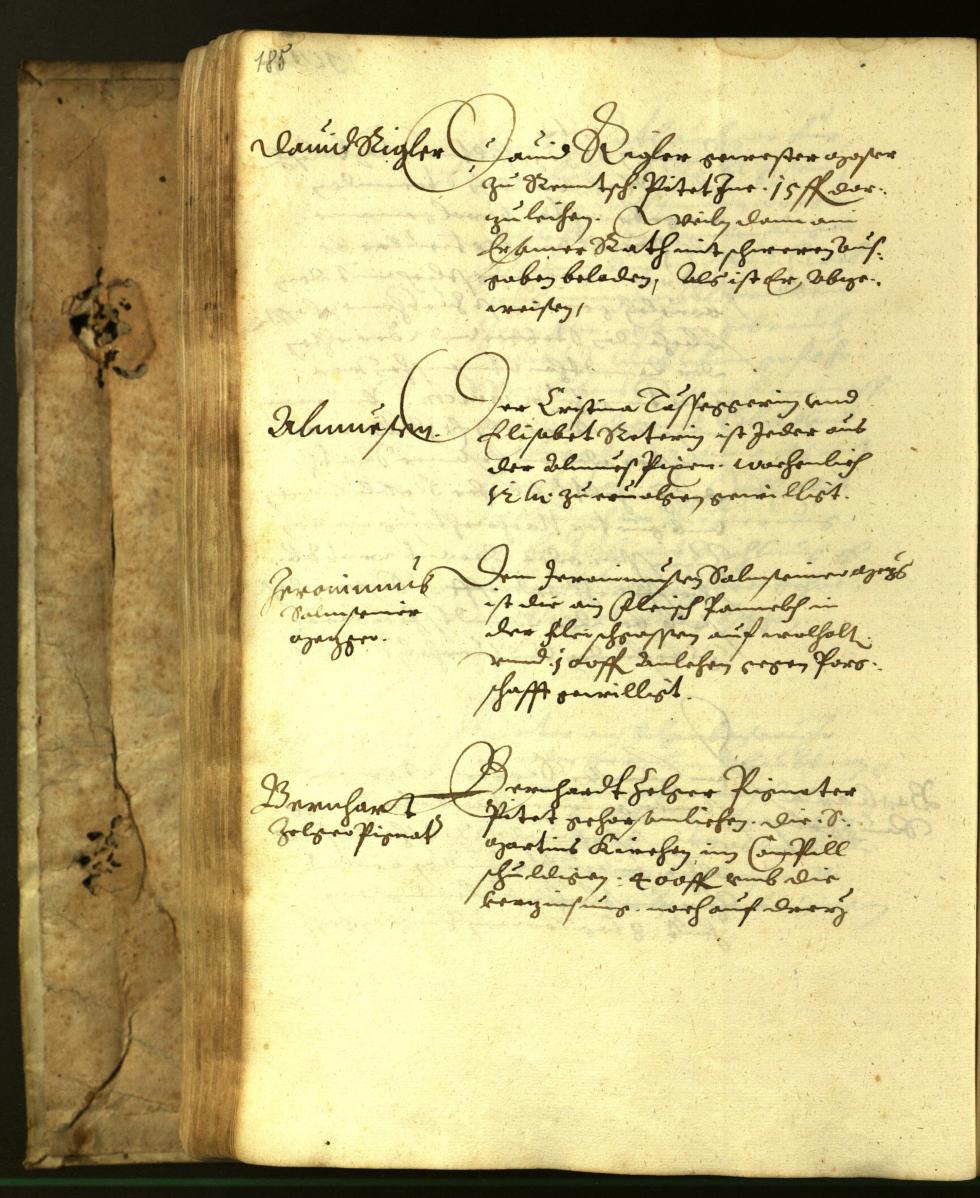 Archivio Storico della Città di Bolzano - BOhisto protocollo consiliare 1617 