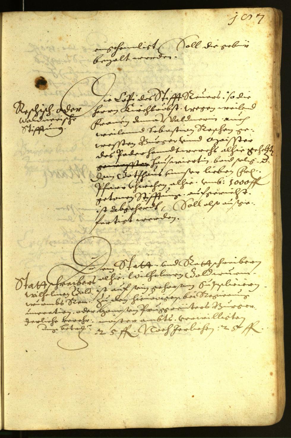 Stadtarchiv Bozen - BOhisto Ratsprotokoll 1617 