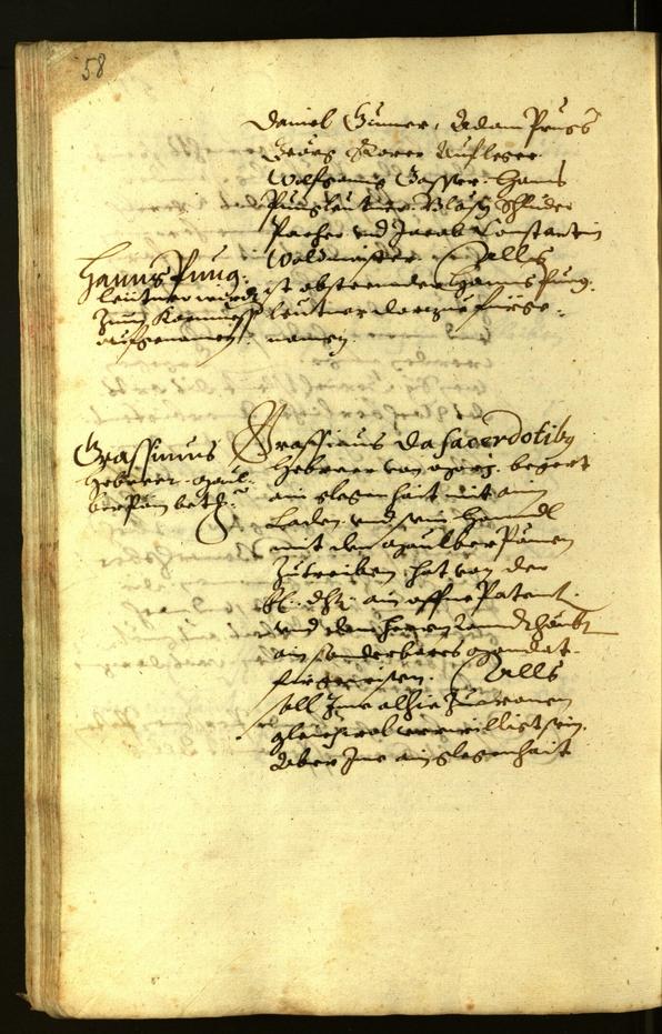 Stadtarchiv Bozen - BOhisto Ratsprotokoll 1618 