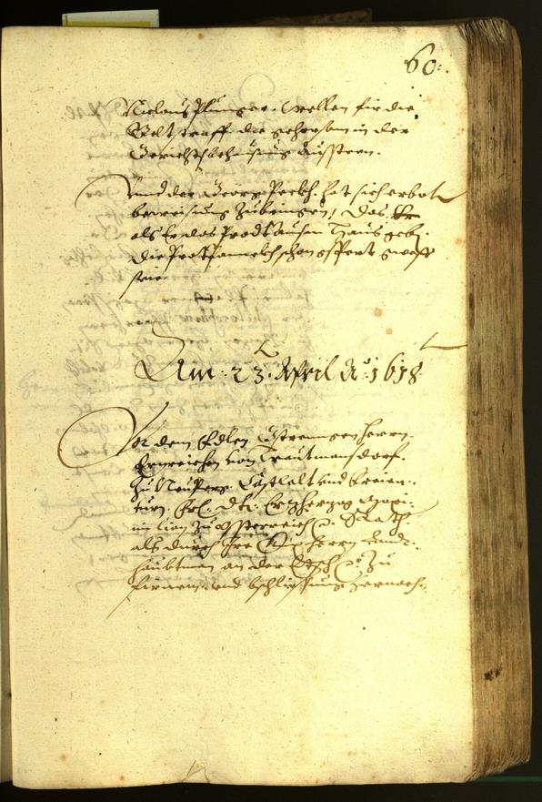 Stadtarchiv Bozen - BOhisto Ratsprotokoll 1618 