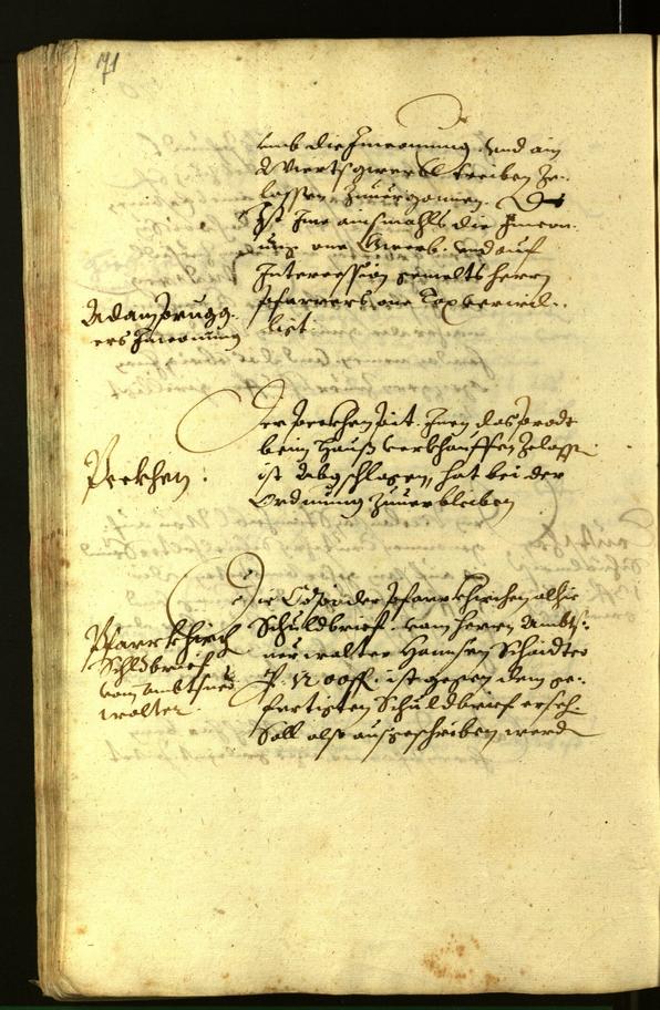 Stadtarchiv Bozen - BOhisto Ratsprotokoll 1618 