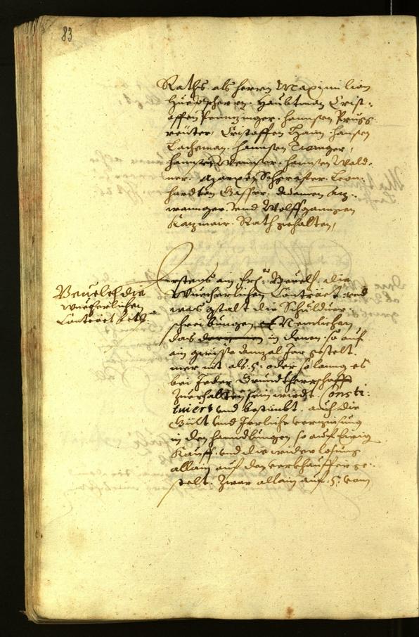 Stadtarchiv Bozen - BOhisto Ratsprotokoll 1618 