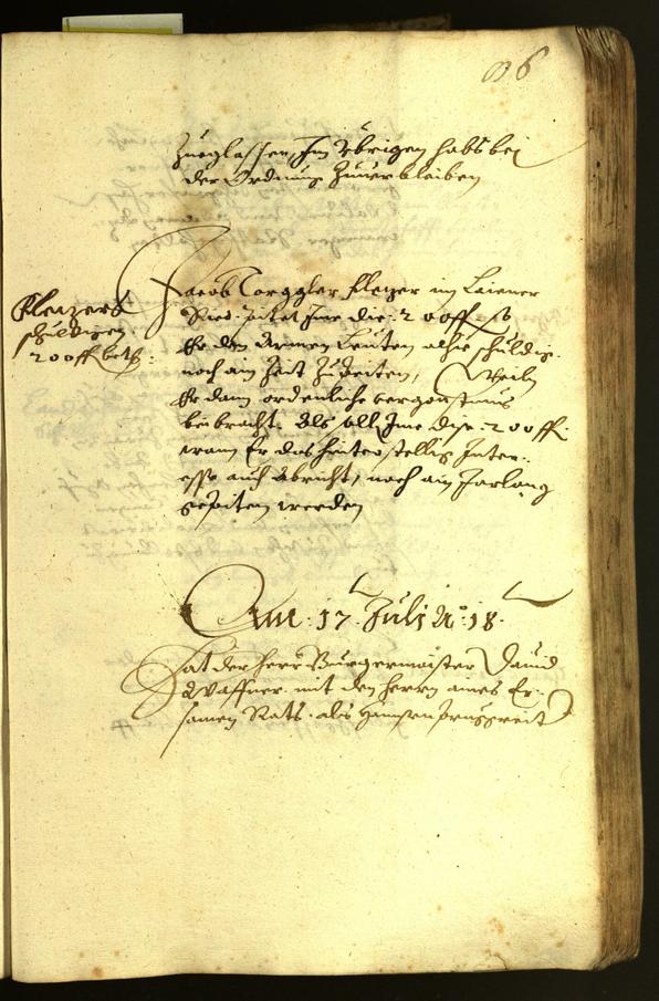 Archivio Storico della Città di Bolzano - BOhisto protocollo consiliare 1618 