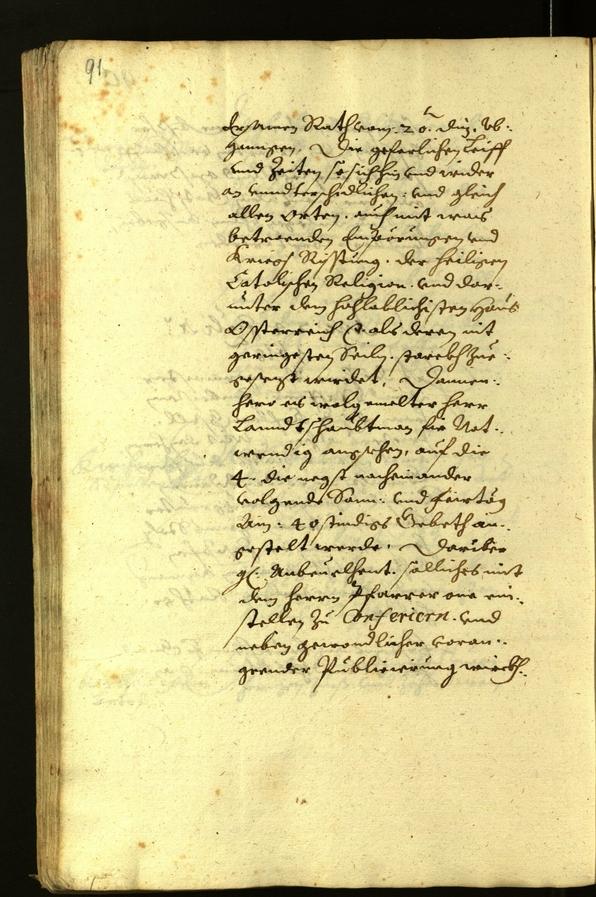 Stadtarchiv Bozen - BOhisto Ratsprotokoll 1618 