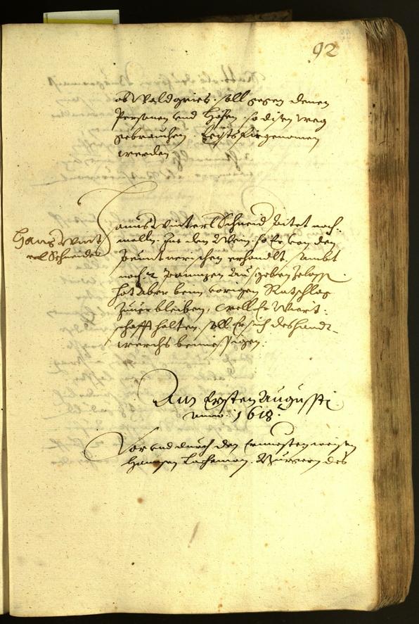 Civic Archives of Bozen-Bolzano - BOhisto Minutes of the council 1618 