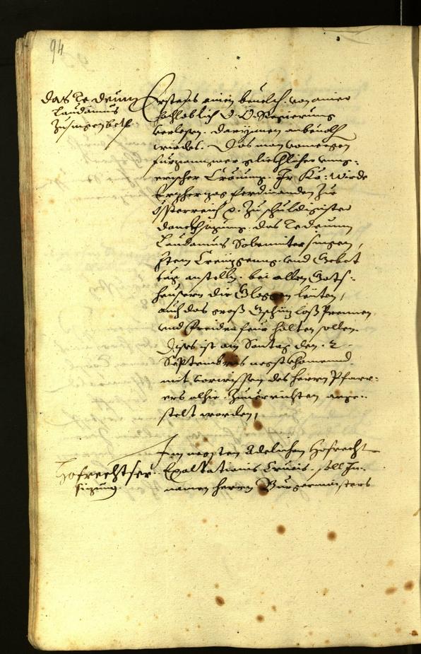 Stadtarchiv Bozen - BOhisto Ratsprotokoll 1618 