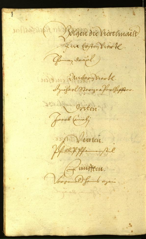 Civic Archives of Bozen-Bolzano - BOhisto Minutes of the council 1618 