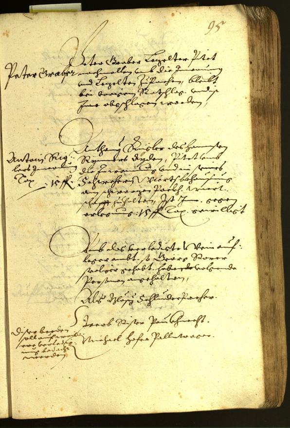 Archivio Storico della Città di Bolzano - BOhisto protocollo consiliare 1618 