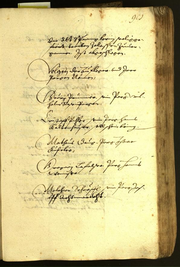 Stadtarchiv Bozen - BOhisto Ratsprotokoll 1618 