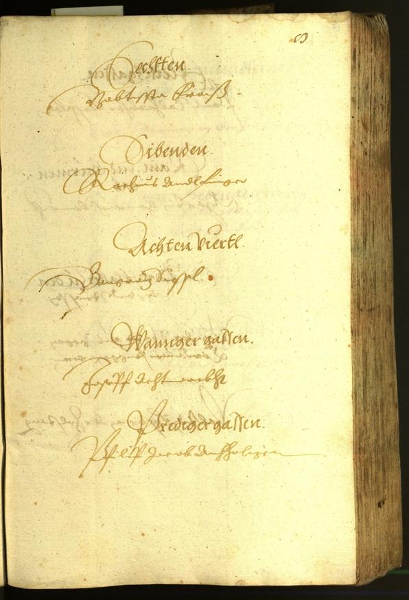 Stadtarchiv Bozen - BOhisto Ratsprotokoll 1618 