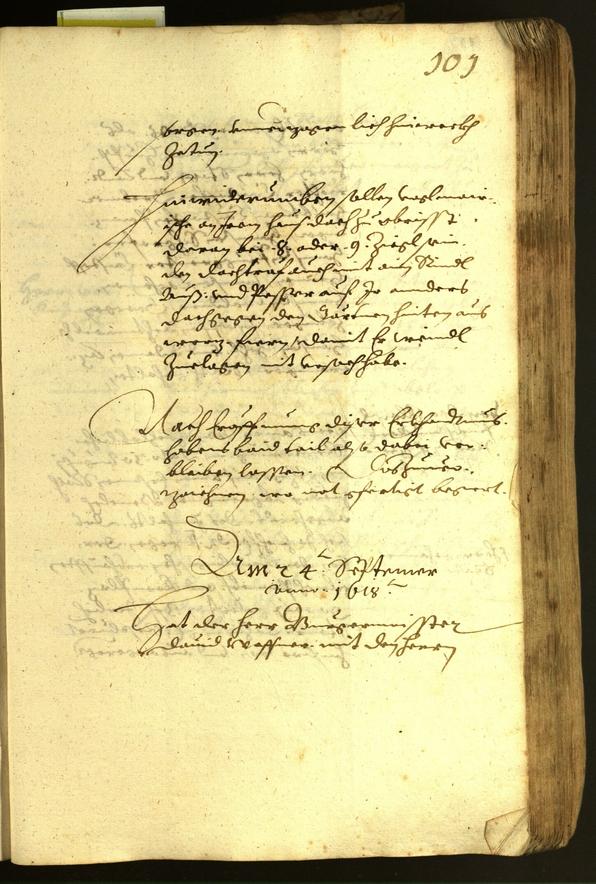 Civic Archives of Bozen-Bolzano - BOhisto Minutes of the council 1618 