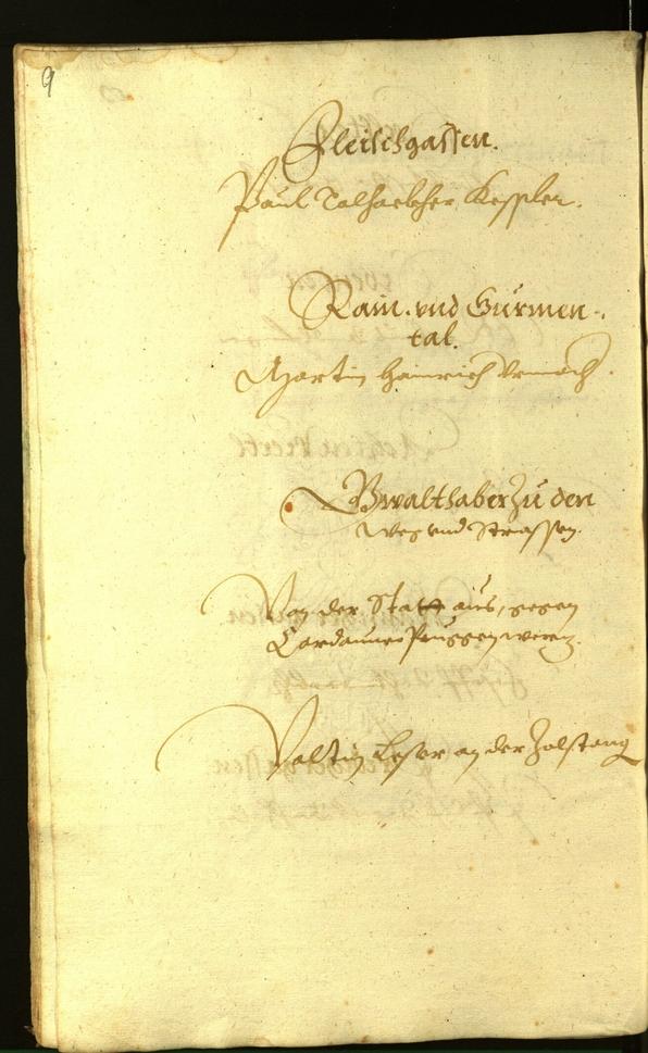 Stadtarchiv Bozen - BOhisto Ratsprotokoll 1618 