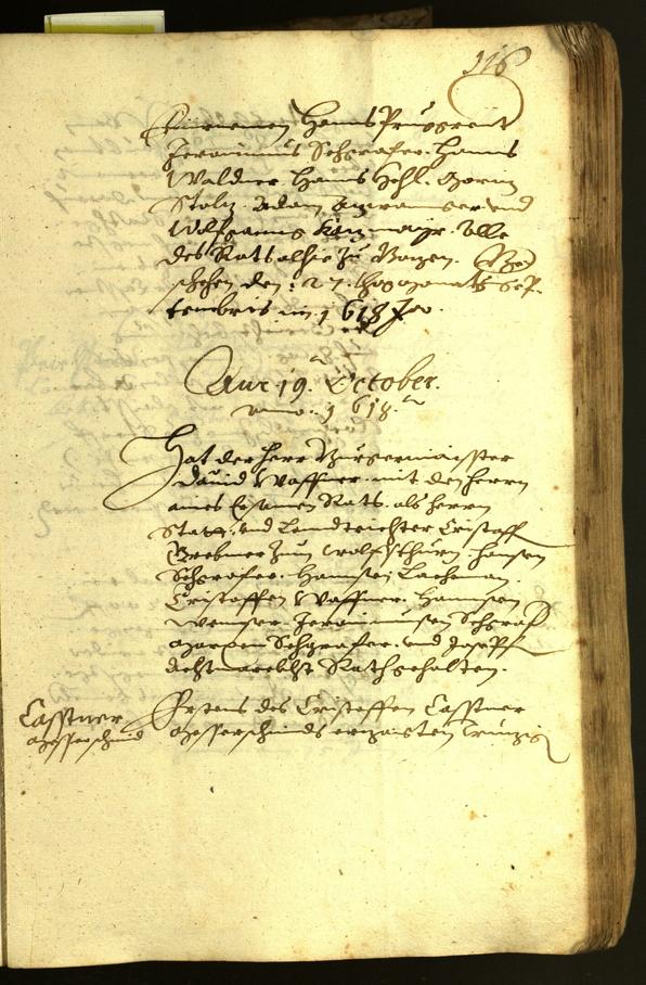 Civic Archives of Bozen-Bolzano - BOhisto Minutes of the council 1618 