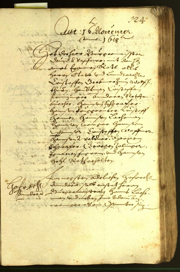 Civic Archives of Bozen-Bolzano - BOhisto Minutes of the council 1618 