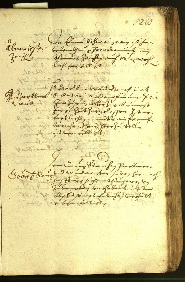 Stadtarchiv Bozen - BOhisto Ratsprotokoll 1618 