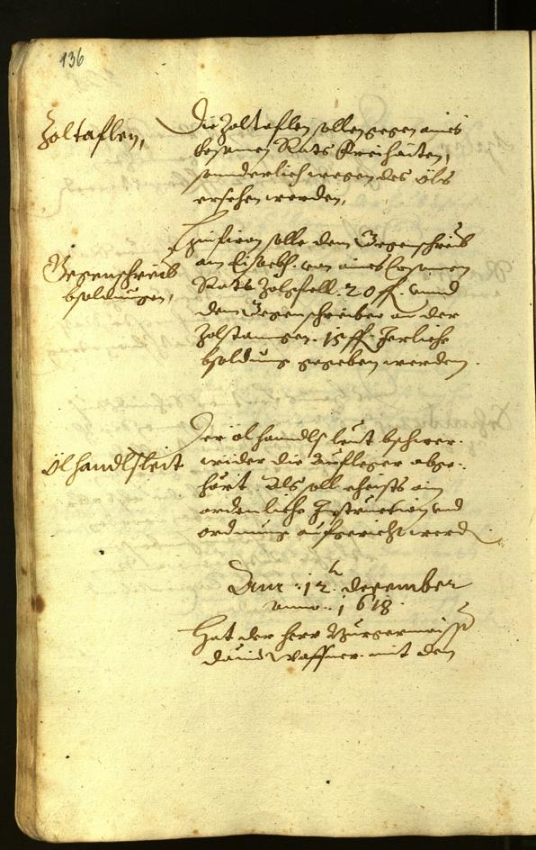 Civic Archives of Bozen-Bolzano - BOhisto Minutes of the council 1618 