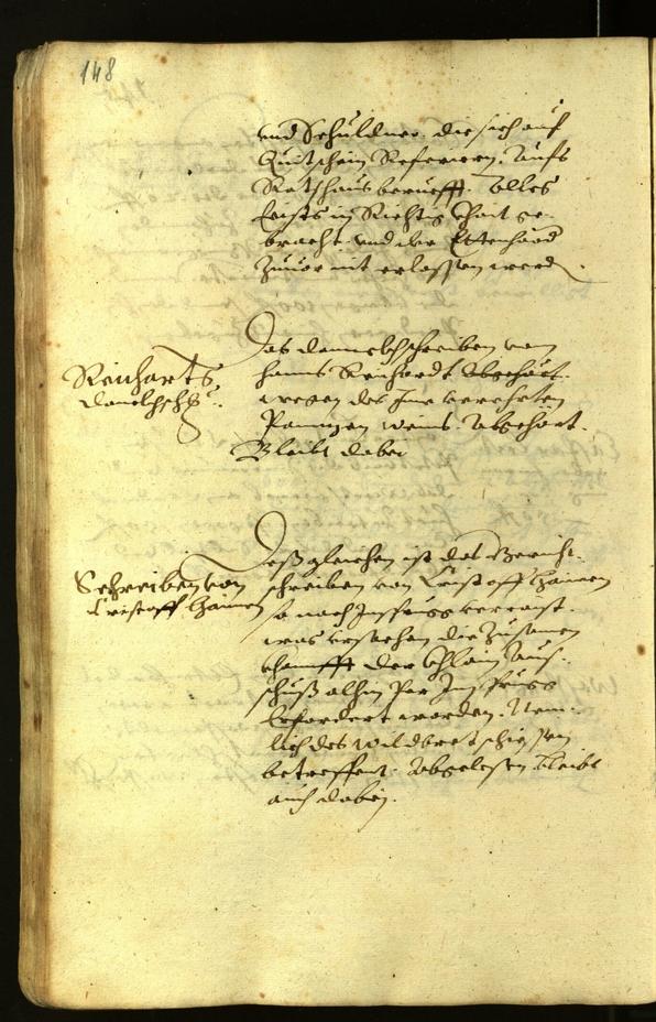 Stadtarchiv Bozen - BOhisto Ratsprotokoll 1618 