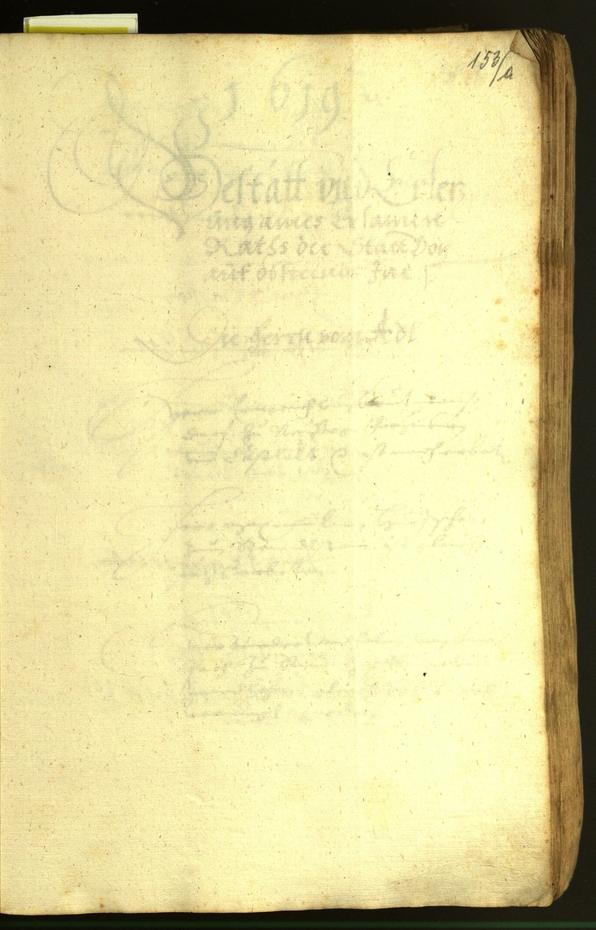 Civic Archives of Bozen-Bolzano - BOhisto Minutes of the council 1618 