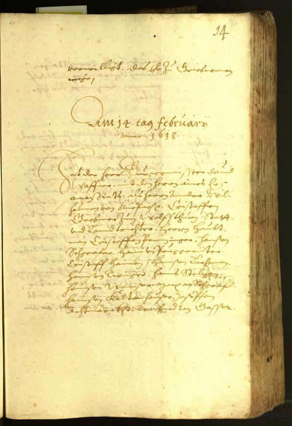 Civic Archives of Bozen-Bolzano - BOhisto Minutes of the council 1618 